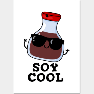 Soy Cool Cute Soy Sauce Pun Posters and Art